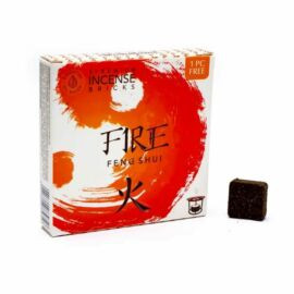 Aromafume Feng shui tűz elem füstölőkocka 9 db+1 db ajándék